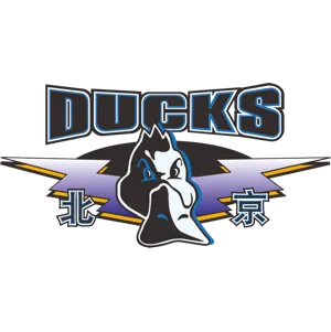 北京鸭首钢俱乐部篮球队的队标logo